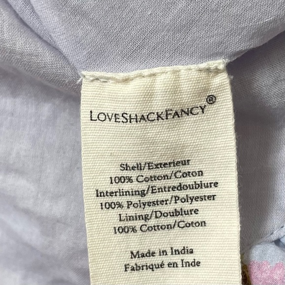 New LoveShackFancy Asa Dress in Lavender Moon - Picture 10 of 11